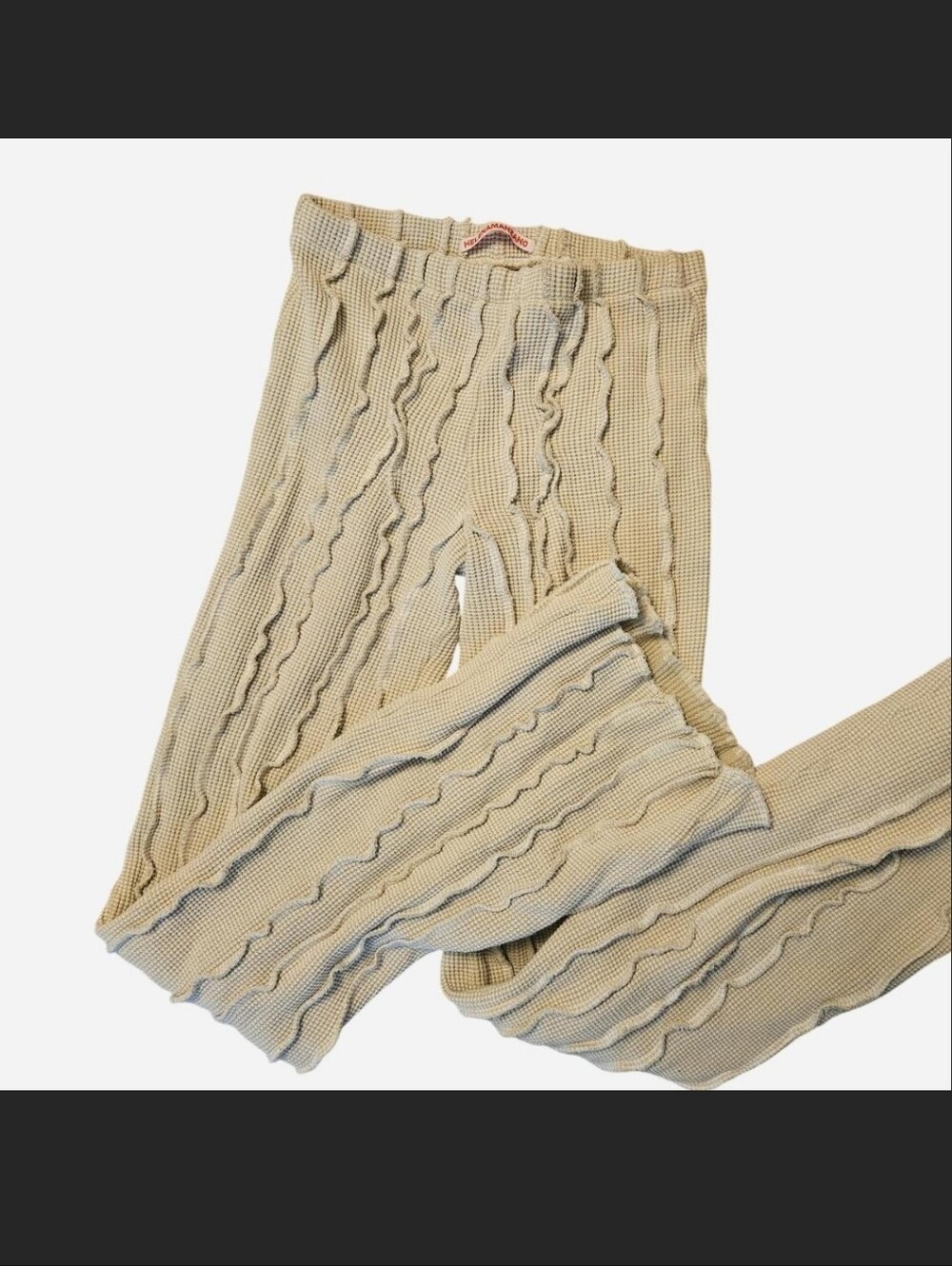 Helenamanzano Cream/Off white  3D Pants